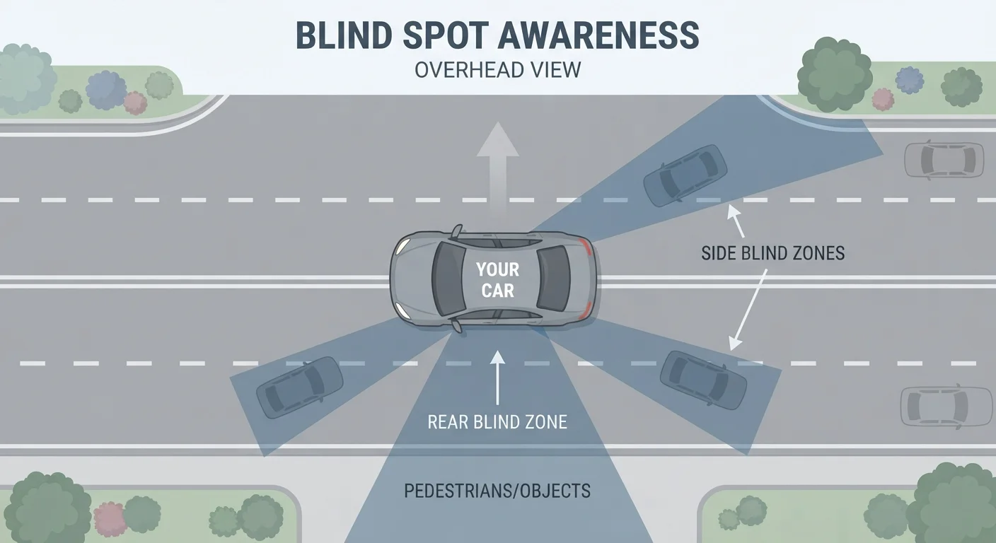 Blind Spots: The Geometry Behind a Common Crash Cause