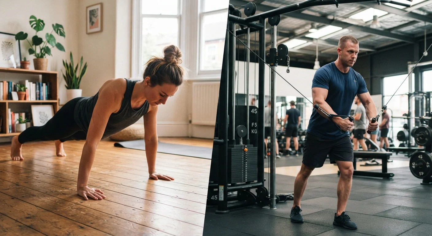 Bodyweight Training vs. Gym Machines: What Works for Everyday Fitness