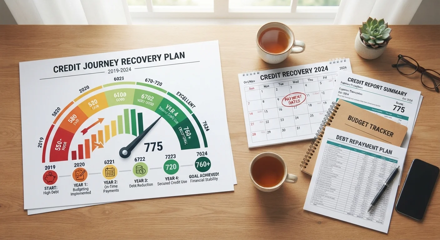 What a Collections Account Actually Does to Your Credit Over Time