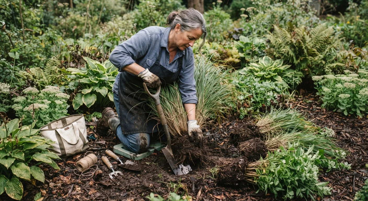 Dividing Perennials: Keeping Established Plants Healthy and Productive