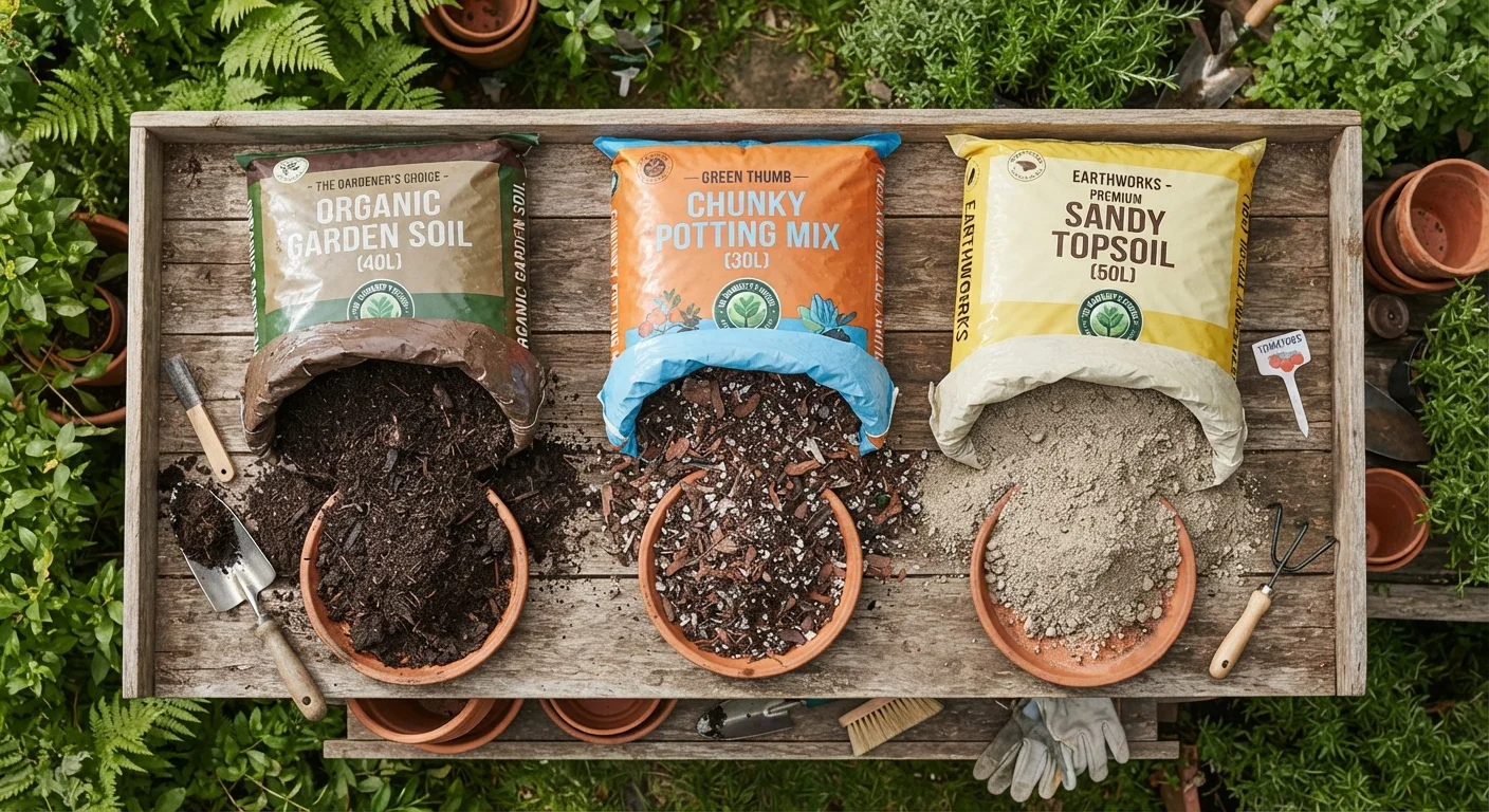 Garden Soil, Potting Mix, and Topsoil: What Each One Actually Does