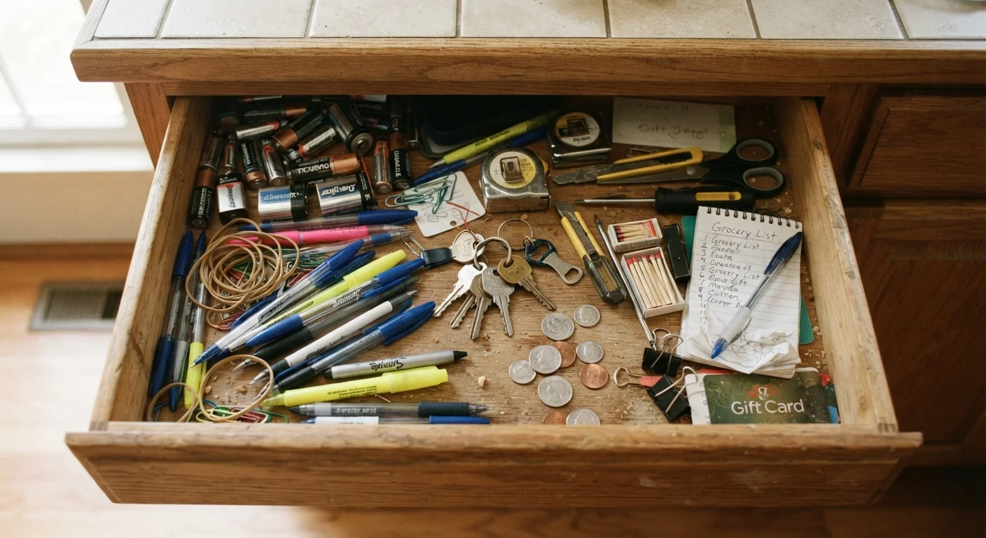 Junk Drawer or Catch-All Zone? Making Sense of Your Home's Overflow Spots