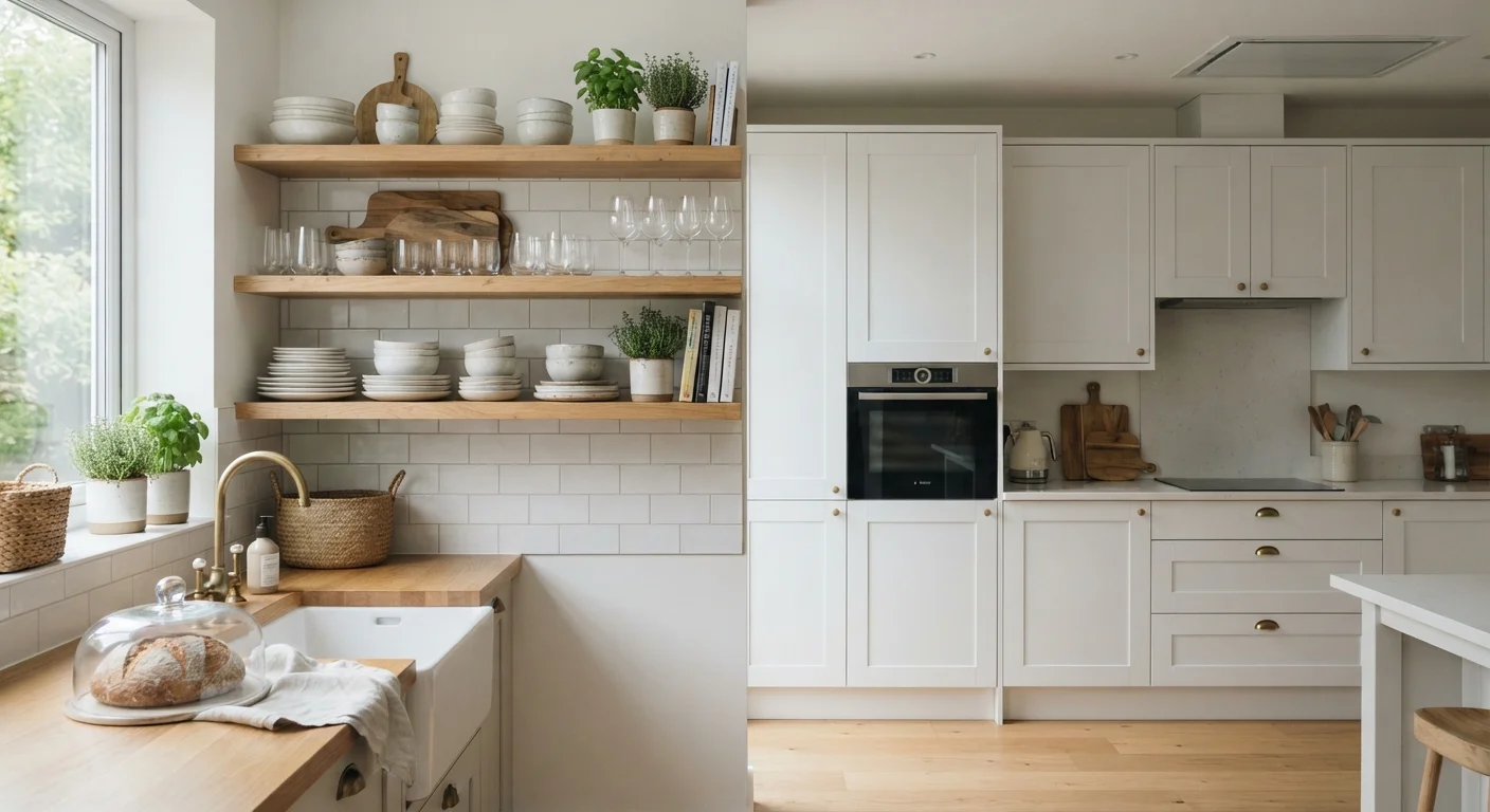 Open Shelving vs. Cabinet Storage: Trade-offs Every Homeowner Should Know