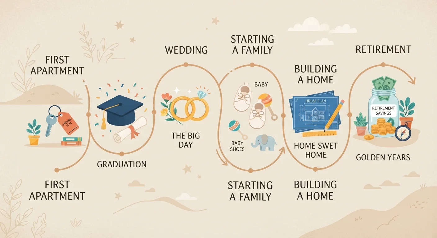 Milestones Worth Saving Toward at Different Points in Adult Life