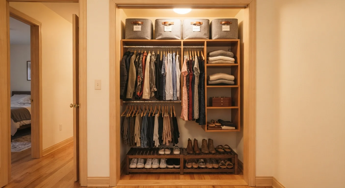 Small Closet, Big Capacity: Organization Strategies That Actually Work