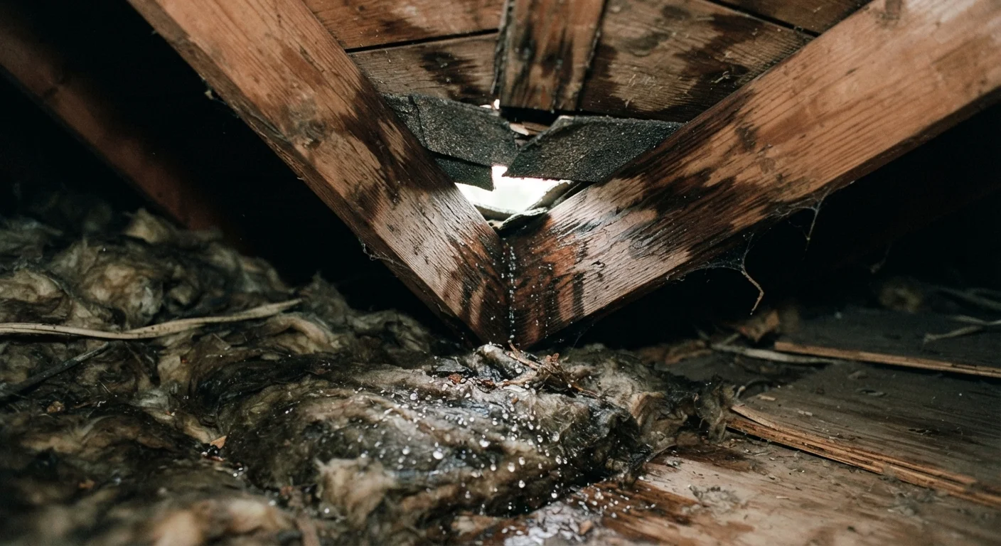 When a Small Roof Leak Becomes a Structural Problem