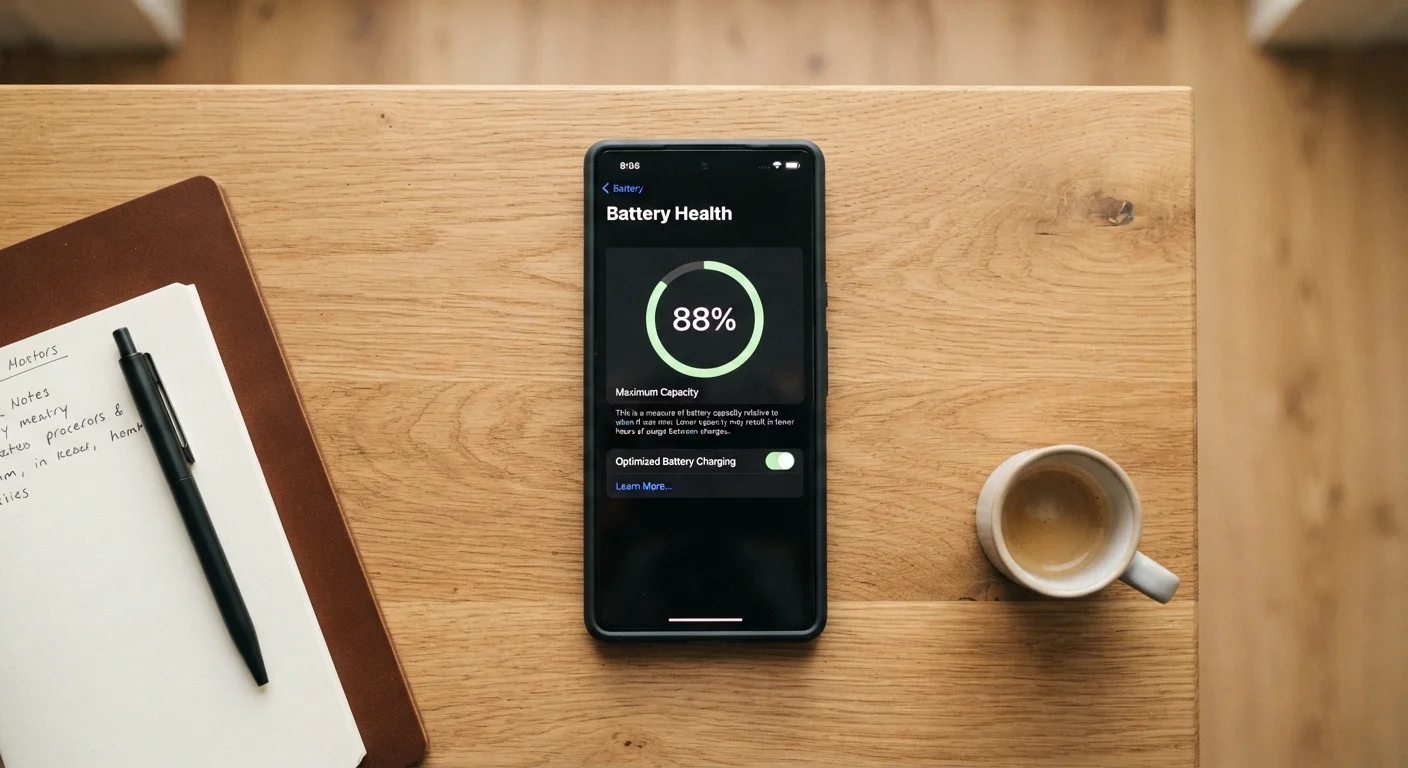 Smartphone Battery Health: What the Percentage Means and How Charging Habits Affect It
