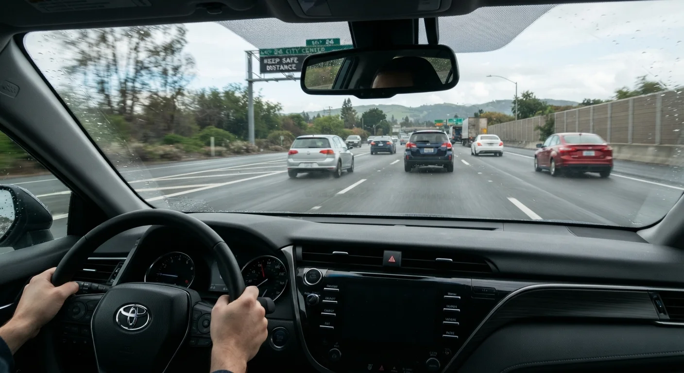 Speed Limits, Following Distance, and the Physics of Stopping
