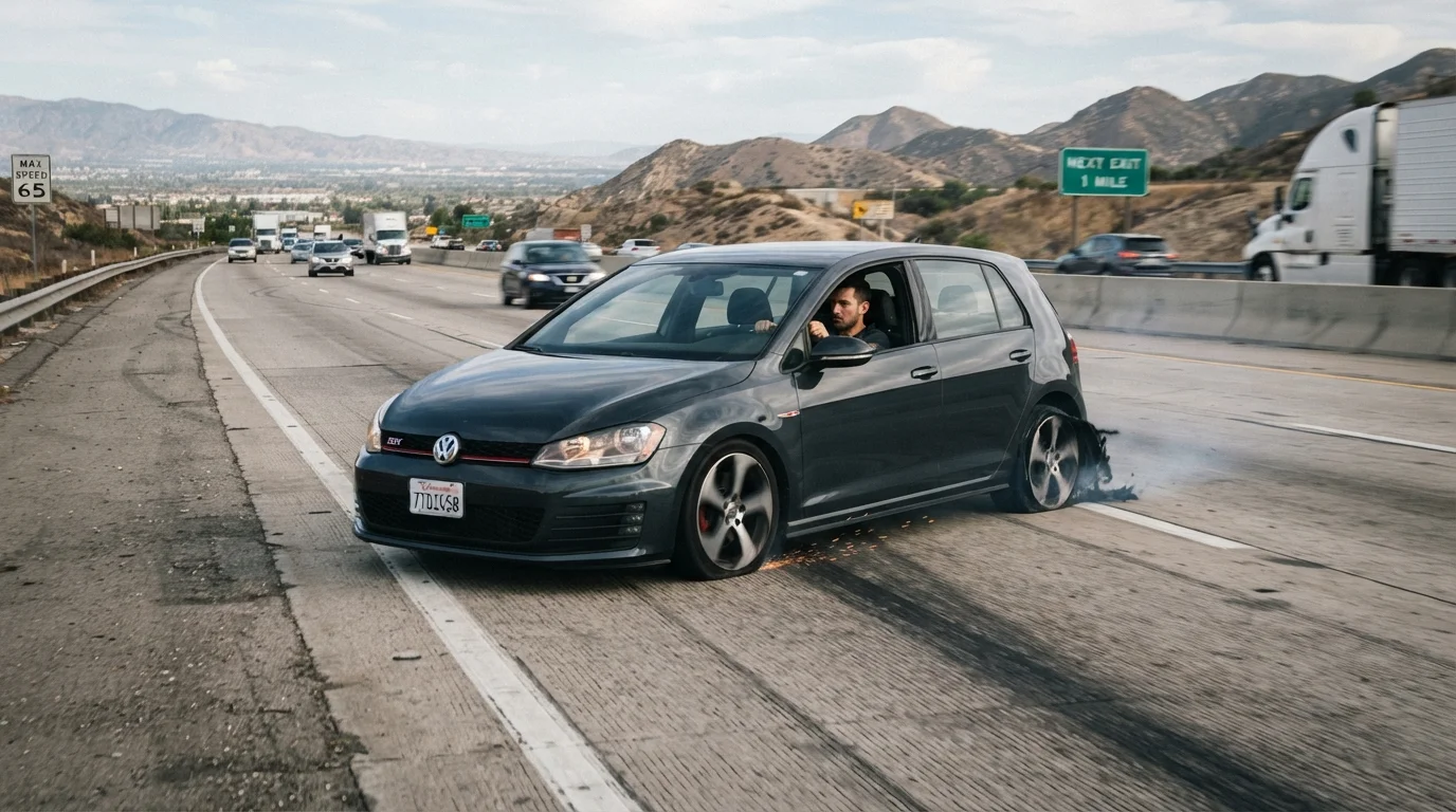 Tire Blowout at Speed: What to Do in the First Few Seconds