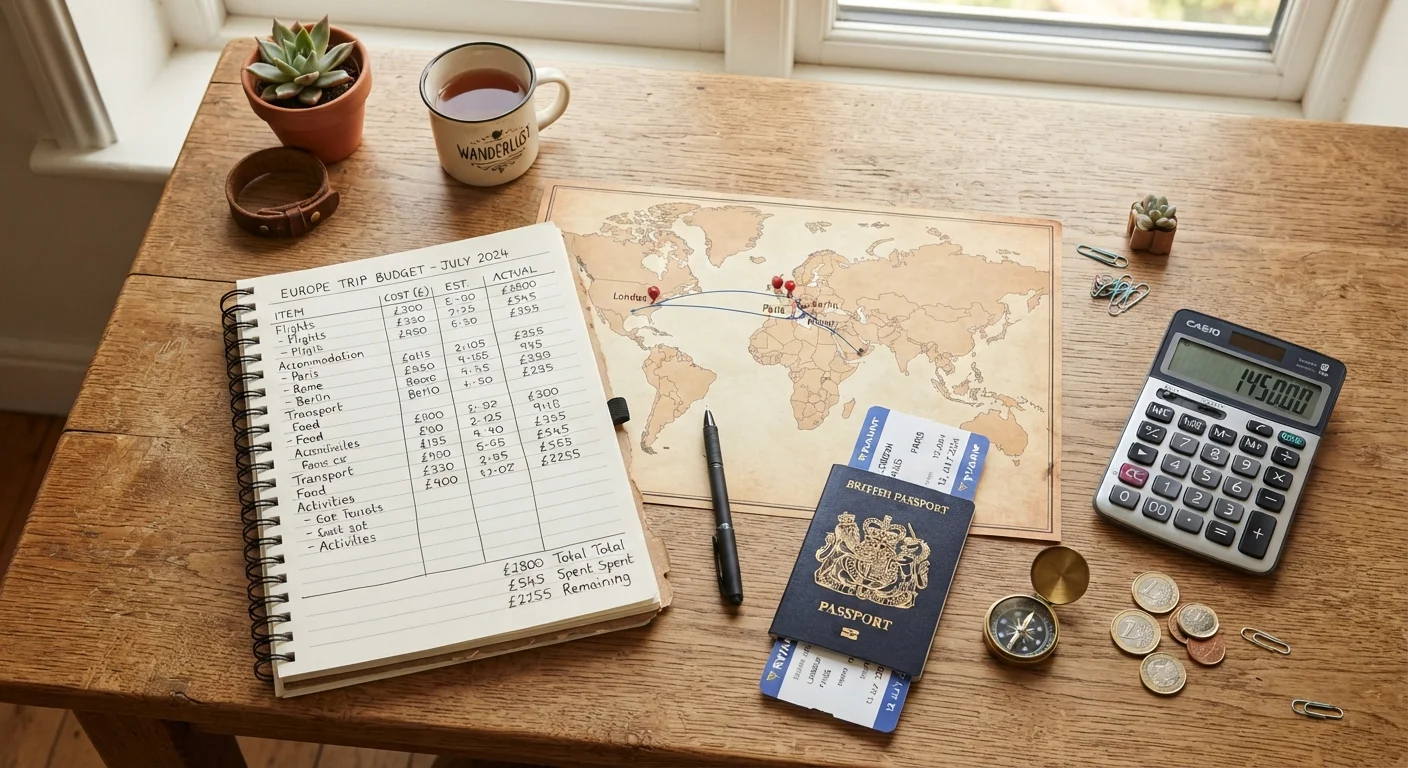 Your First Travel Budget: A Realistic Framework for Any Trip